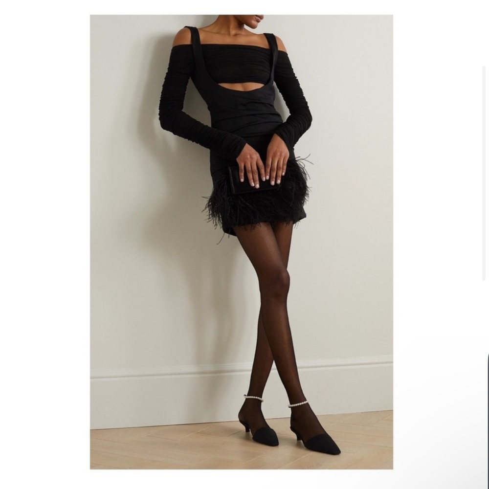 Interior | The Frida ruched layer Mini dress XS